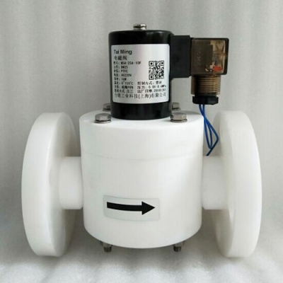 聚四氟耐酸堿電磁閥